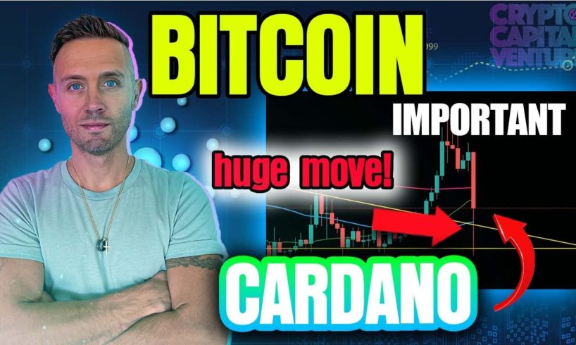 Crypto Stumbles As BITCOIN & CARDANO Fall. But Wait FOR THIS...