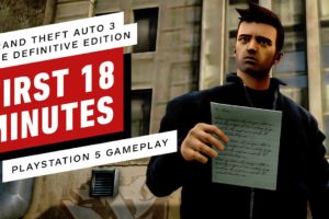 Grand Theft Auto 3: Definitive Edition - First 18 Minutes of Gameplay on PS5 (4K)
