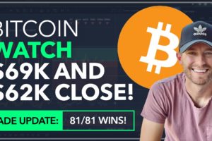 BITCOIN - WATCH $69K AND $62K THIS WEEK! [WE'RE 81/18 WINS!]