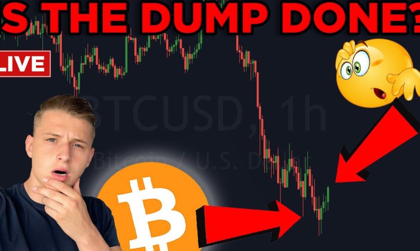 IS THE BITCOIN DUMP DONE? IMPORTANT TECHNICAL ANALYSIS!!!!