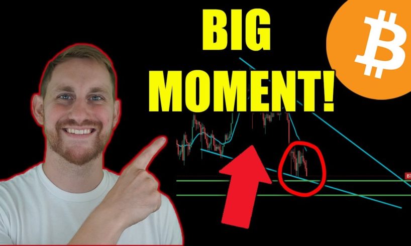 BITCOIN GOING LOWER, BIG MOMENT!