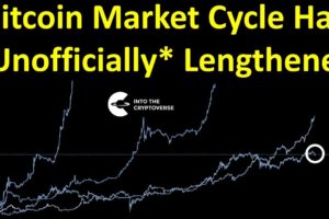 Bitcoin Market Cycle Has Now *Unofficially* Lengthened From The Market Cycle Bottom