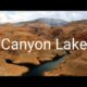 Canyon lake a wonderful place in the world_recorded by drone camera