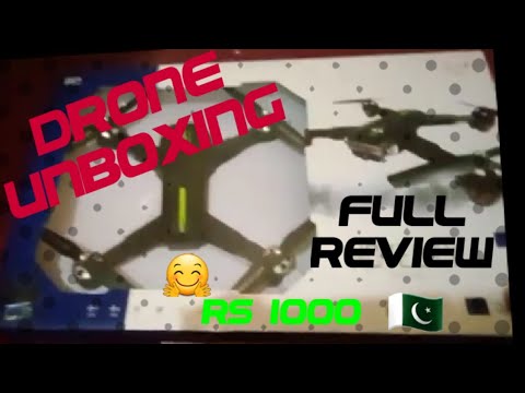 Drone Camera Unboxing Pakistan ||New Experiment King