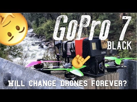 NEW GoPro 7 Black ULTIMATE DRONE CAMERA? FLAWS?| RAW FOOTAGE TEST