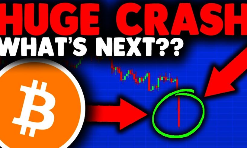 HUGE BITCOIN CRASH - What's Next?? Bitcoin Price Prediction & Bitcoin News Today (Bitcoin Analysis)