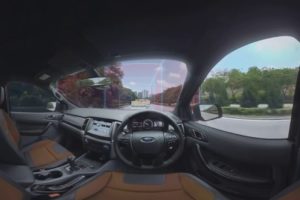 Ford Ranger WildTrak Virtual Reality Crash Test Drive