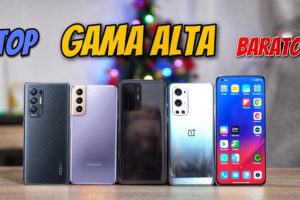 Los MEJORES smartphones GAMA ALTA CALIDAD-PRECIO