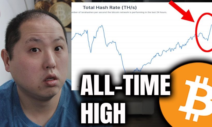BITCOIN'S HASH RATE IS AT AN ALL-TIME HIGH...WHAT DOES THIS MEAN?