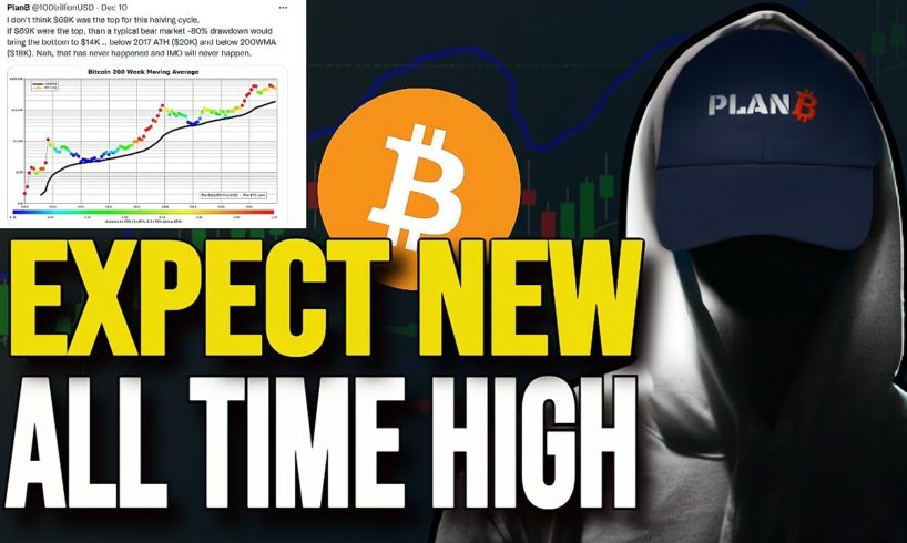 Latest Plan B Latest Bitcoin Prediction - Expect Another BTC High