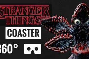 360 VR video | Netflix Stranger Things 360° Roller Coaster Ride Virtual Reality