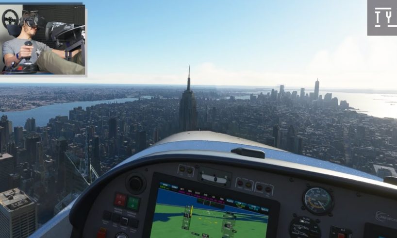 Microsoft Flight Simulator 2020 in VR is Absolutely UNBELIEVABLE!