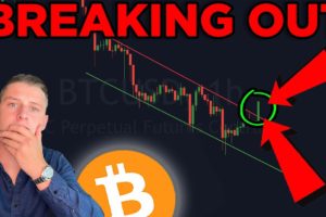 BITCOIN IS BREAKING OUT RIGHT NOW!!!!! DO NOT MISS THIS