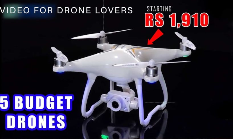Best Budget DRONE with Camera in India▶4K RECORDING, 3 BATTERY, WIFI, 6 axis G-yro, 3000mAh, 30M rec