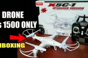 DRONE WITH HD CAMERA IN Rs 1500 ONLY - UNBOXING