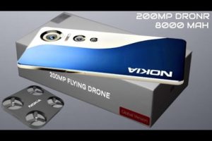 Nokia Flying Camera Phone Like Drone 200MP | Worlds FIRST Flying Drone Camera Phone #nokiaflycamera