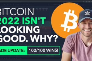 BITCOIN - 2022 ISN'T LOOKING GOOD. LONGS DROP OUT! [WE'RE 100/100 WINS!]