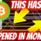WATCH WHAT HAPPENED THE LAST TIME BITCOIN DID THIS!!!!!