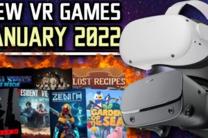 NEW VR GAMES in January 2022 & beyond! // VR games COMING SOON - Oculus Quest, PC VR & PSVR