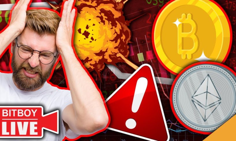 Bitcoin and Ethereum Crashing!!! (EXTREME Volatility)