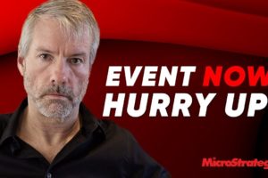 Microstrategy: Big Bitcoin Event with Michael Saylor. BTC and Ethereum ETH News - $490k start point?