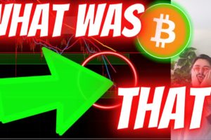 WHAT JUST HAPPENED TO BITCOIN?!?!