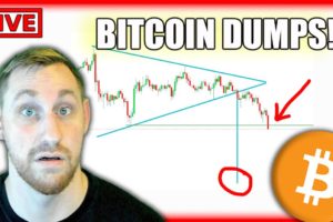 BITCOIN DUMPS OUT OF TRIANGLE! (Still Following Fractal)
