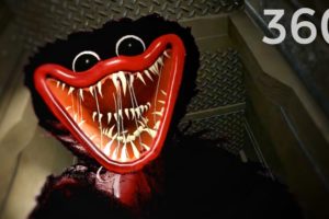 Hurry Wuggy is black now in Poppy Playtime 360 VR Horror Experience