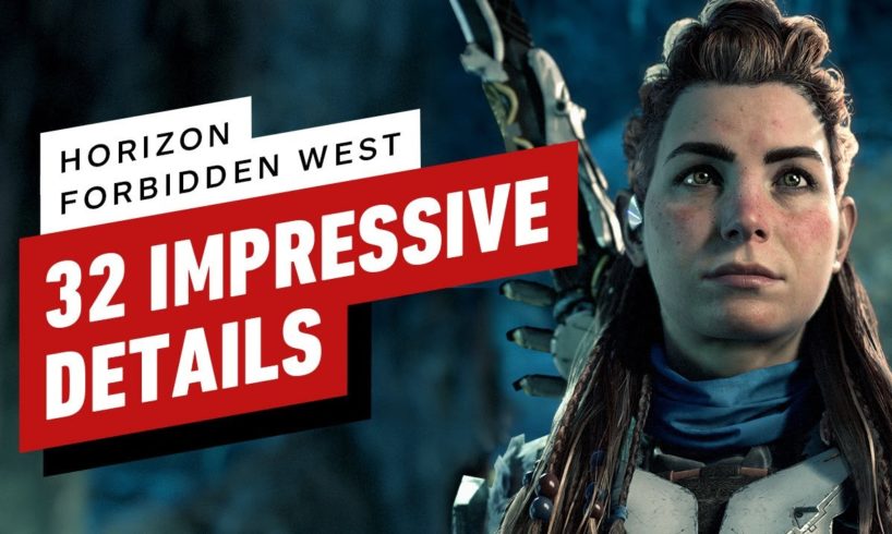 Horizon Forbidden West: 32 Impressive Details