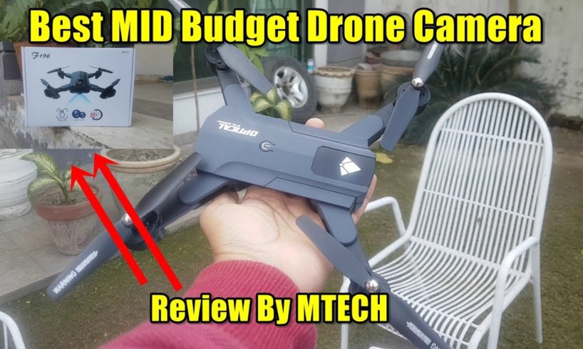 Drone Camera Shark F196 Review By M-TECH Urdu/Hindi MiD Budget Drone