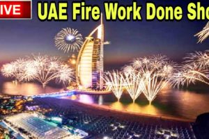 Live Fireworks UAE,Spectacular drone show lights up skies,celebrating the traditional symbols of uae