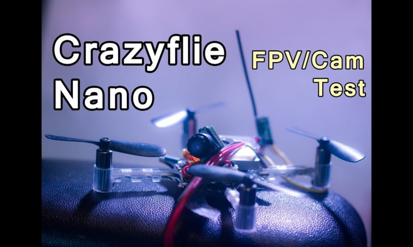 Tiny quadcopter camera progress