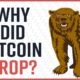 Why Did Bitcoin Drop? Bulls Still In Charge? #CoffeeNCrypto