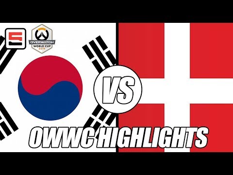 South Korea vs Denmark Overwatch World Cup 2019 Highlights | ESPN ESPORTS