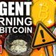 URGENT Bitcoin Regulatory Warning for U.S. Crypto Holders (FEAR of a Bank Run Growing)