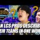 Can LCS pros describe their team in just ONE word? | ESPN Esports