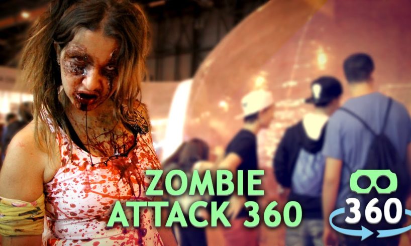Zombie Attack Horror 360º Virtual Reality #360Video #VirtualReality #VR #360