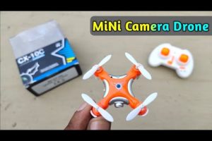 Best 2.4GHz Mini Camera Drone Unboxing & Flying Testing