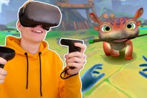 Virtual Reality Pet Simulator! Bogo VR (Oculus Quest Gameplay)