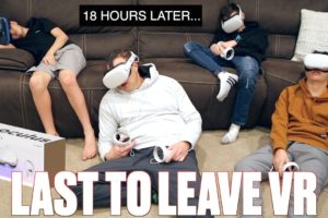 LAST TO LEAVE VIRTUAL REALITY WINS A BRAND NEW OCULUS QUEST 2 VR HEADSET | 24 HOUR VR CHALLENGE
