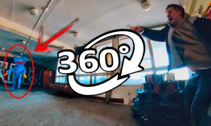 VR 360° I ran away from Huggy Wuggy (2/3)| Poppy Playtime