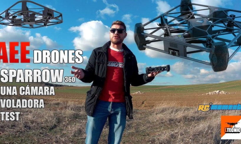 AEE Drones SPARROW 360, Una cámara flotante, de lo mejor para grabar a este precio