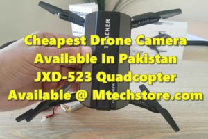 Drone Camera Quad Copter JXD-523 Selfie Tracker URDU/HINDI Review M-Tech