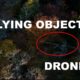 Flying Object Caught on Drone Camera