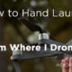 How to Hand Launch and Hand Catch DJI Mavic Drones: From Where I Drone with Dirk Dallas