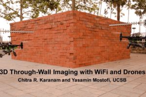 X-ray Eyes in the Sky: Drones and WiFi for 3D Through-Wall Imaging