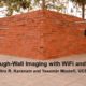X-ray Eyes in the Sky: Drones and WiFi for 3D Through-Wall Imaging