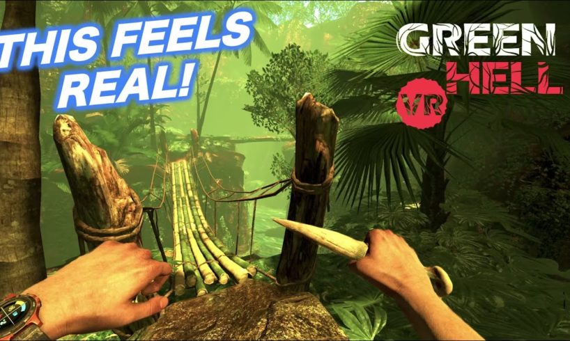 Green Hell VR on Quest 2 REVIEW! The Best Survival VR Game