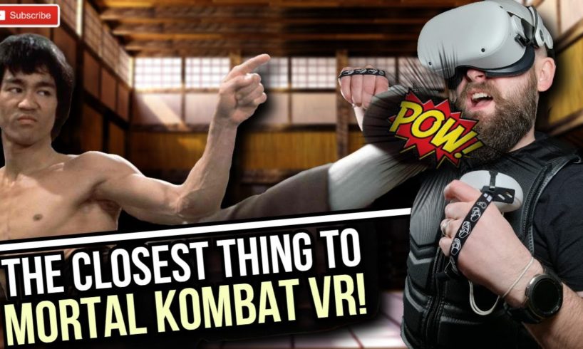 New VR FIGHTING GAME is like a whacky Mortal Kombat VR! // New Quest 2 game coming soon