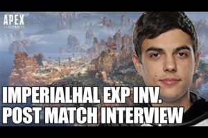 ImperialHal's EXP Apex Legends Invitational post match interview (Day one) | ESPN Esports